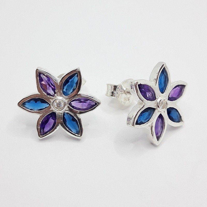 Pendientes Flor en Dinorah.es