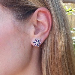 Pendientes Flor en Dinorah.es
